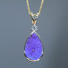 Gold Opal Pendant - Australian Opal Shop - 186 Brisbane Rd - Gold Coast - Qld