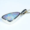 Natural Solid Australian Pipe Opal Gold Pendant (17mm x 9mm) Code - Z39
