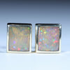 Gold Opal Studs - Australian Opal Shop - 186 Brisbane Rd - Gold Coast - Qld