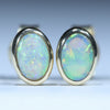 Gold Opal Studs - Australian Opal Shop - 186 Brisbane Rd - Gold Coast - Qld