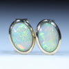 Gold Crystal Opal Studs - Australian Opal Shop - 186 Brisbane Rd - Gold Coast