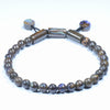 Natural Australian Boulder Opal Matrix Adjustable Bracelet