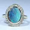 Black Opal Gold Ring - Australian Opal Shop - 186 Brisbane Rd - Gold Coast 