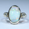 Crystal Opal Gold Ring - Australian Opal Shop - Gold Coast - Qld