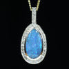 Black Opal Pendant Anniversary Gift Idea - Australian Opal Shop - Gold Coast 