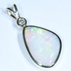 10k Gold - Solid Coober Pedy Crystal Opal - Natural Diamond