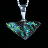 Silver Opal Pendant - Australian Opal Shop - 186 Brisbane Rd - Gold Coast - Qld