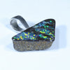 Australian Boulder Opal Silver Pendant with Silver Chain (15mm x 8.5mm) Code - Y231