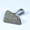 Australian Boulder Opal Silver Pendant with Silver Chain (15mm x 8.5mm) Code - Y231