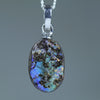Silver Opal Pendant - Australian Opal Shop - 186 Brisbane Rd - Gold Coast - Qld