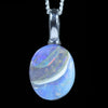 Silver Opal Pendant - Australian Opal Shop - 186 Brisbane Rd - Gold Coast - Qld