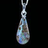 Silver Opal Pendant - Australian Opal Shop - 186 Brisbane Rd - Gold Coast - Qld