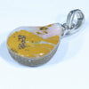Australian Boulder Opal Silver Pendant with Silver Chain (15mm x 12mm) Code - Y233