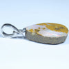 Australian Boulder Opal Silver Pendant with Silver Chain (15mm x 12mm) Code - Y233