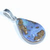 Australian Boulder Opal Silver Pendant with Silver Chain (16.5mm x 11mm) Code - Y228