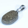 Australian Boulder Opal Silver Pendant with Silver Chain (15mm x 10mm) Code - Y230