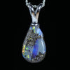 Silver Opal Pendant - Australian Opal Shop - 186 Brisbane Rd - Gold Coast - Qld