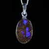 Silver Opal Pendant - Australian Opal Shop - 186 Brisbane Rd - Gold Coast - Qld