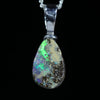 Silver Opal Pendant - Australian Opal Shop - 186 Brisbane Rd - Gold Coast - Qld