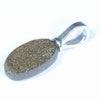 Australian Boulder Opal Silver Pendant with Silver Chain (12mm x 7.5mm) Code - Y311