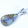 Sterling Silver - Solid Queensland Boulder Opal