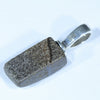 Australian Boulder Opal Silver Pendant with Silver Chain (13.5mm x 6mm) Code - Y295