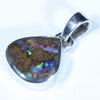 Sterling Silver - Solid Queensland Boudle Opal