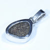 Australian Boulder Opal Silver Pendant with Silver Chain (11mm x 8mm) Code - Y334