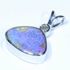 Great Christmas Opal Gift Idea - Silver Opal Pendant - Australian Opal Shop - Qld