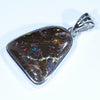 Sterling Silver - Solid Queensland Boulder Opal Matrix