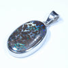 Sterling Silver - Solid Queensland Boulder Opal Matrix