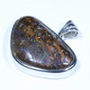 Sterling Silver - Solid Queensland Boulder Opal Matrix