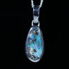 Silver Opal Pendant - Australian Opal Shop - 186 Brisbane Rd - Gold Coast - Qld