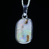 Silver Opal Pendant - Australian Opal Shop - 196 Brisbane Rd - Gold Coast - Qld