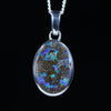 Silver Opal Pendant - Australian Opal Shop - 186 Brisbane Rd - Gold Coast - Qld