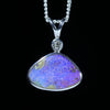 Silver Opal Pendant - Australian Opal Shop - 186 Brisbane Rd - Gold Coast - Qld