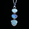 Silver Opal Pendant - Australian Opal Shop - 186 Brisbane Rd - Gold Coast - Qld