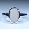Silver Opal Ring - Australian Opal Shop - 186 Brisbane Rd - Gold Coast - Qld