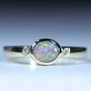 Gold Opal Ring - Opal Birthstone for October - Australian Opal Shop - Qld