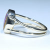 Natural Solid Australian Pipe Opal Gold Ring - Size 6.5 US Code - T61