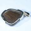 Natural Solid Australian Boulder Opal and Diamond Gold Pendant (23mm x 18mm) Code - Z58