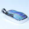 Australian Boulder Opal Silver Pendant with Silver Chain (21mm x 12.5mm) Code - Y327