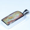 Australian Pipe Opal Silver Pendant with Silver Chain (20mm x 10mm) Code - Y325