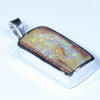 Australian Pipe Opal Silver Pendant with Silver Chain (20mm x 10mm) Code - Y325