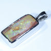 Australian Pipe Opal Silver Pendant with Silver Chain (20mm x 10mm) Code - Y325