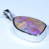 Australian Pipe Opal Silver Pendant with Silver Chain (21mm x 14mm) Code - Y332