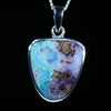 Silver Opal Pendant - Australian Opal Shop - 186 Brisbane Rd - Gold Coast - Qld