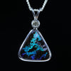 Silver Opal Pendant - Australian Opal Shop - 186 Brisbane Rd - Gold Coast - Qld