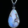 Silver Opal Pendant - Australian Opal Shop - 186 Brisbane Rd - Gold Coast - Qld