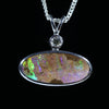 Silver Opal Pendant - Australian Opal Shop - 186 Brisbane Rd - Gold Coast - Qld